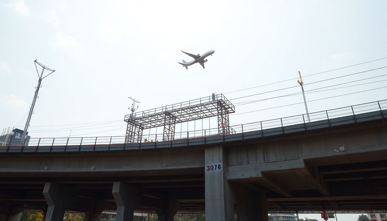 Metro 7A Viaduct Faces Rebuilding Risk Over Airport Height Limits