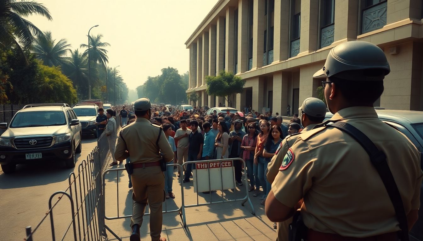 Tribal Students Detained at Congress Bhavan in Mumbai During Education Protests