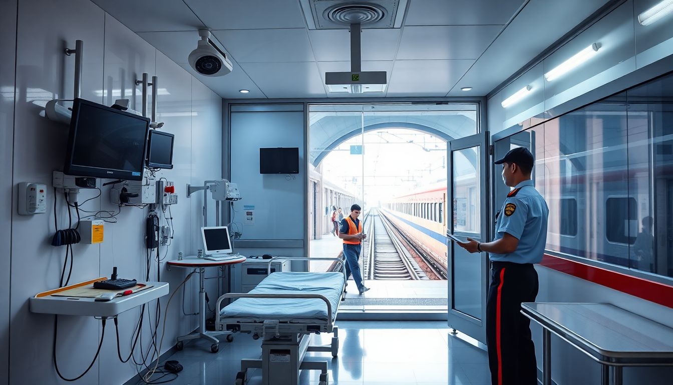 Central Railway Launches Emergency Medical Rooms at 12 Mumbai Stations