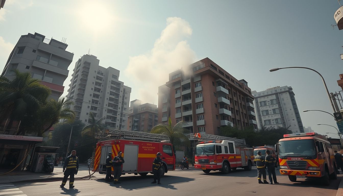Seven Treated for Suffocation After Fire at Bandra West Building