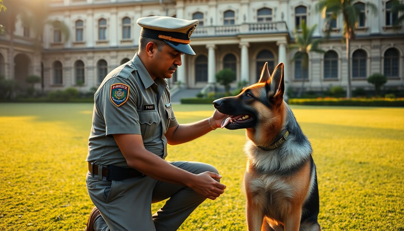 Maharashtra to Fund Post-Retirement Care for Police Dogs with Handlers