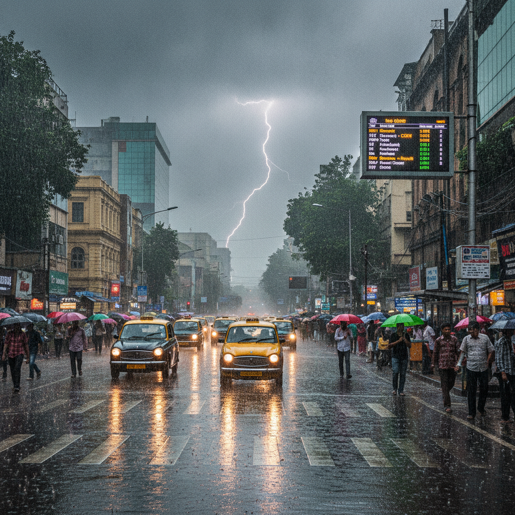 Mumbai Receives Heavy Rainfall After Delayed Monsoon, Bringing Relief Amid Water Crisis