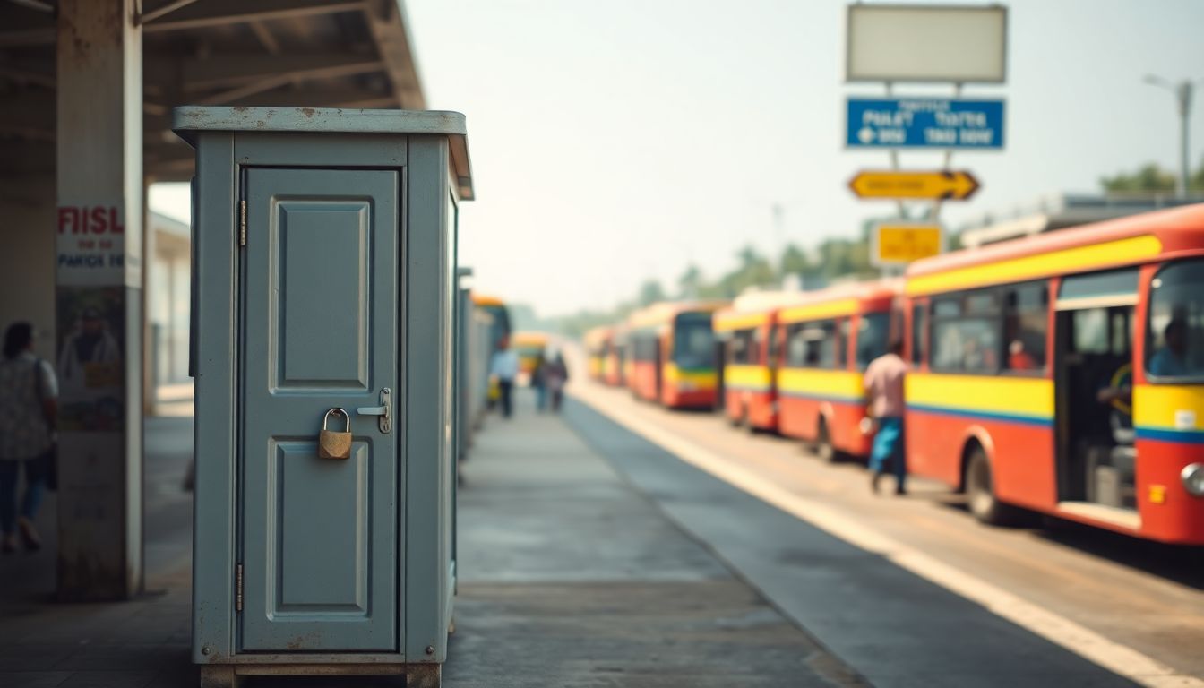 Panvel Bus Stand Toilet Stays Locked Two Months After Setup