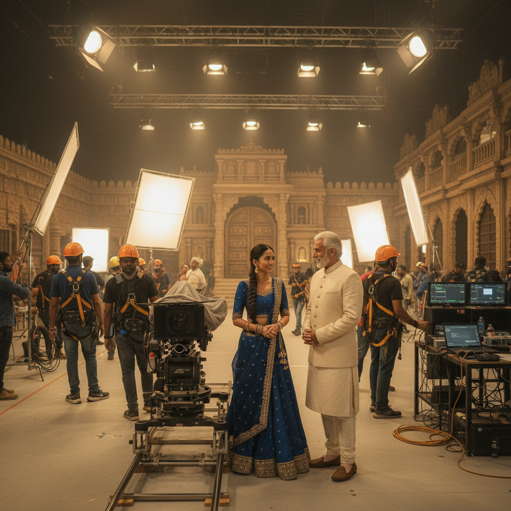 Ravi Kishan Praises Madhuri Dixit's Calm Demeanor on 'Maa Behen' Set