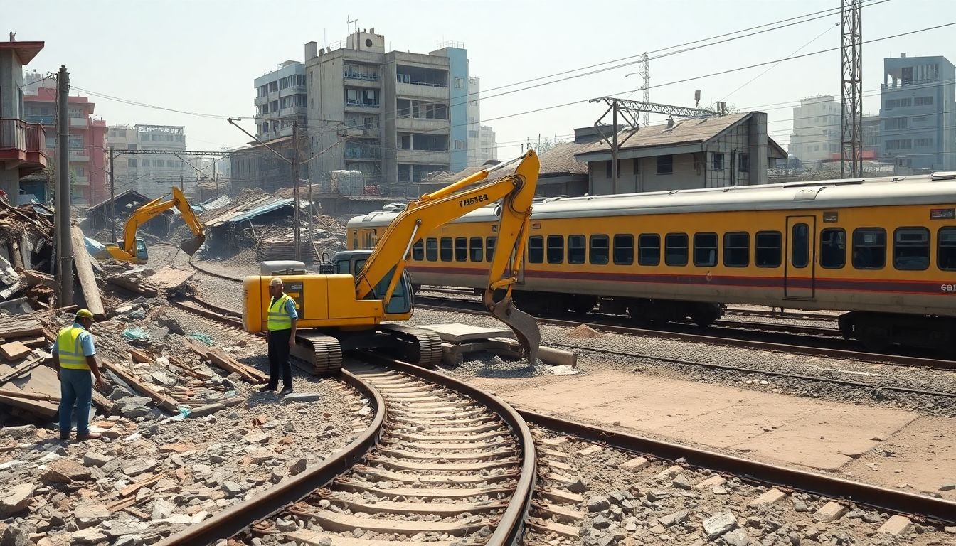 Western Railway Demolishes 500 Illegal Structures in Bandra's Garib Nagar
