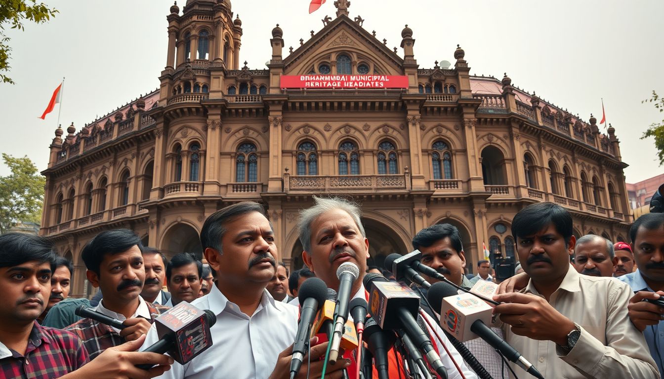 BMC Opposition Slams PPP Model for Municipal Properties, Threatens Agitation