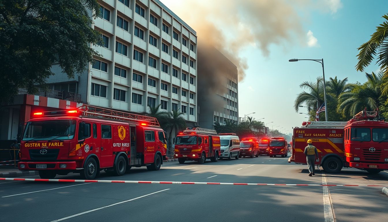 Fire Breaks Out in Basement of Aayakar Bhavan in Churchgate