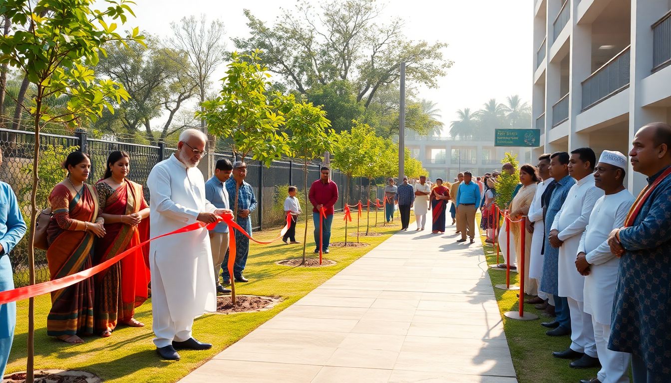 Dr Shrikant Shinde Inaugurates Civic, Green Projects in Jogeshwari