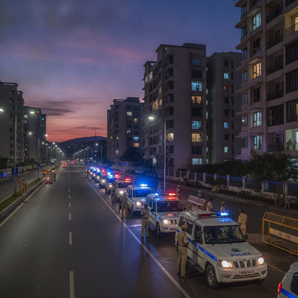 Nine African Nationals Detained in Navi Mumbai Combing Operation