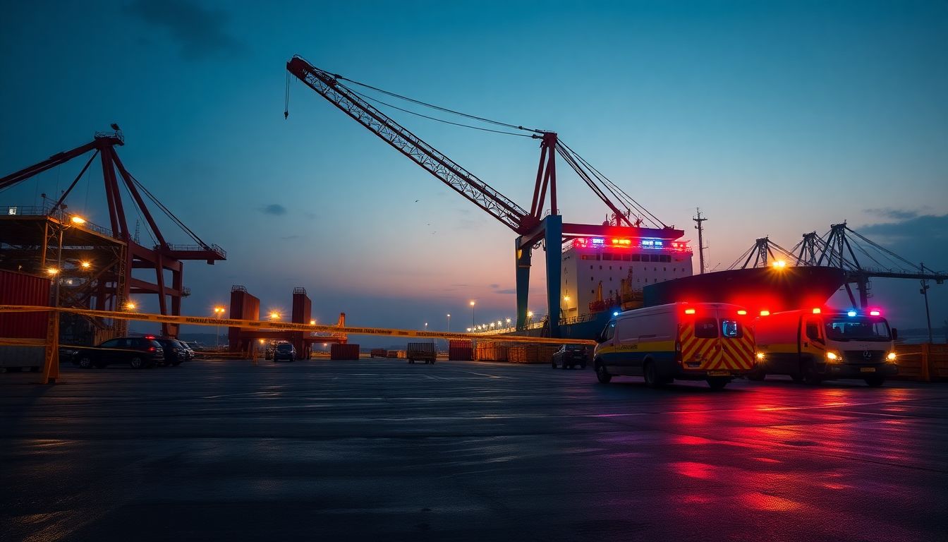 Two Crane Operators Injured After Fire at Mumbai Port