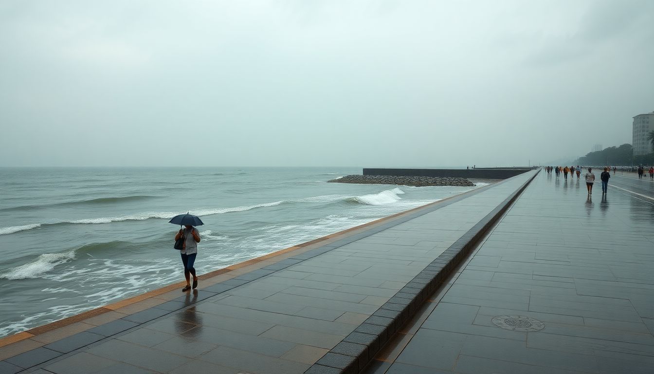 BMC Forecasts Light Rain in Mumbai and Issues Tide Timetable for August 22