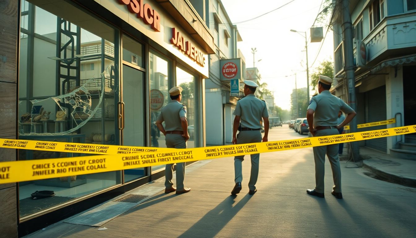 Armed Robbers Loot Lakhs From New Laxmi Jewellers On Irani Road In Dahanu