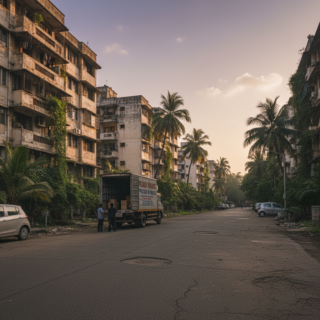 Last Residents Vacate Air India Historic Kalina Housing Colonies in Mumbai