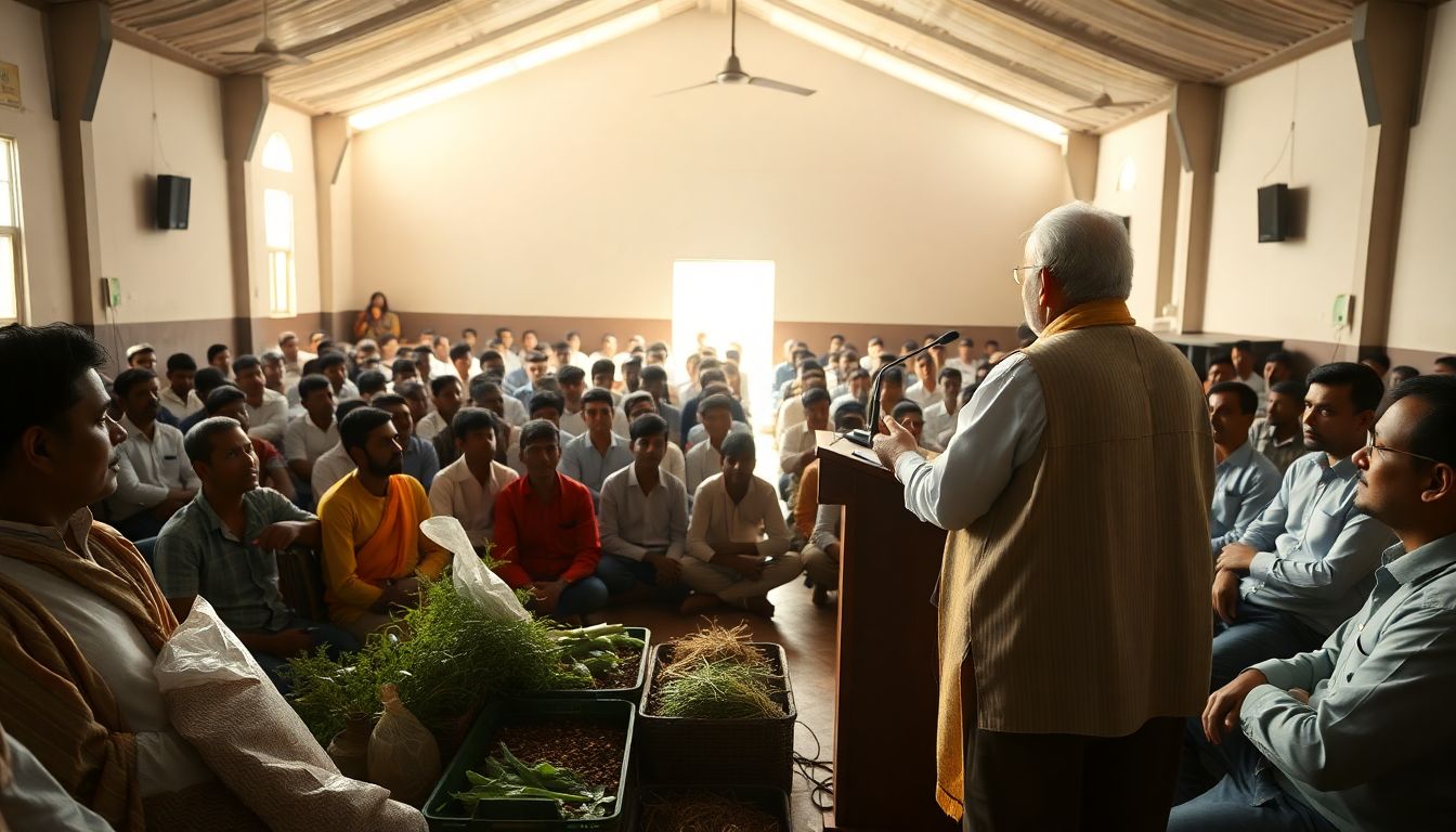 Pravin Darekar Urges Poladpur Youth to Choose Agriculture Over Mumbai Migration