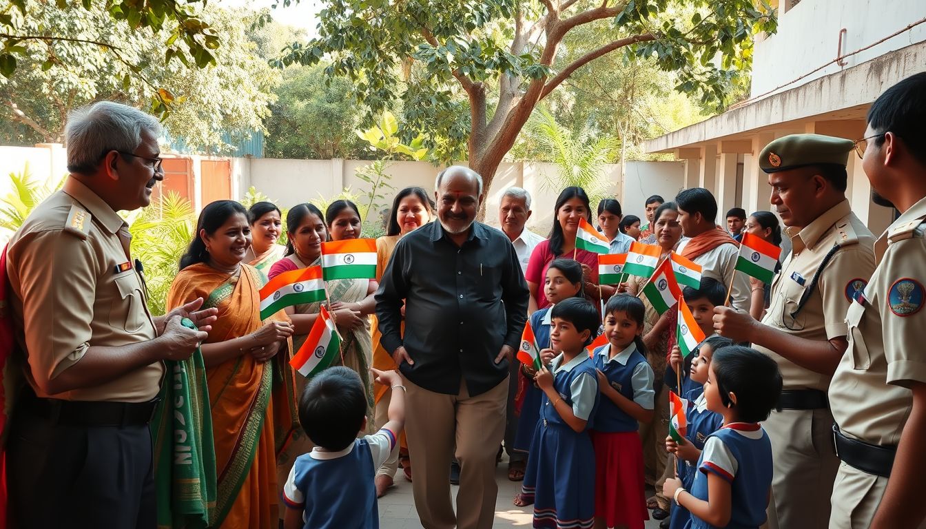SEAL Ashram Marks Independence Day With 425 Residents in Vangani Village