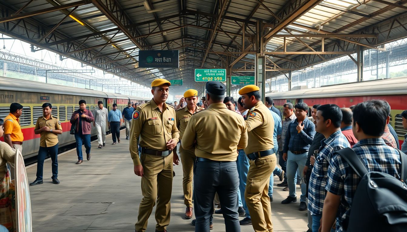 Police intervene after man holds onto woman's feet at Borivali Railway Station
