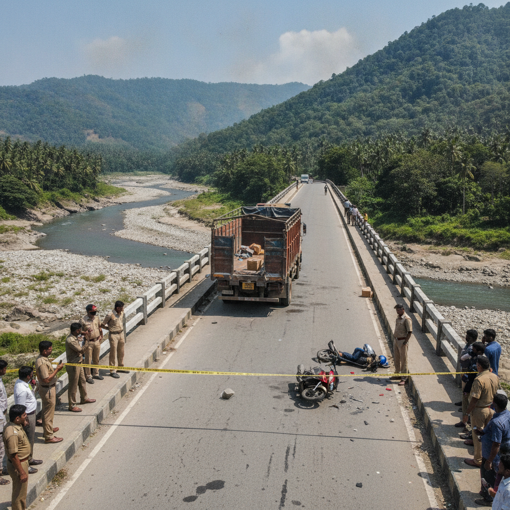 Mohatsim Dhanse killed, friend injured in scooty crash near Rile village in Raigad