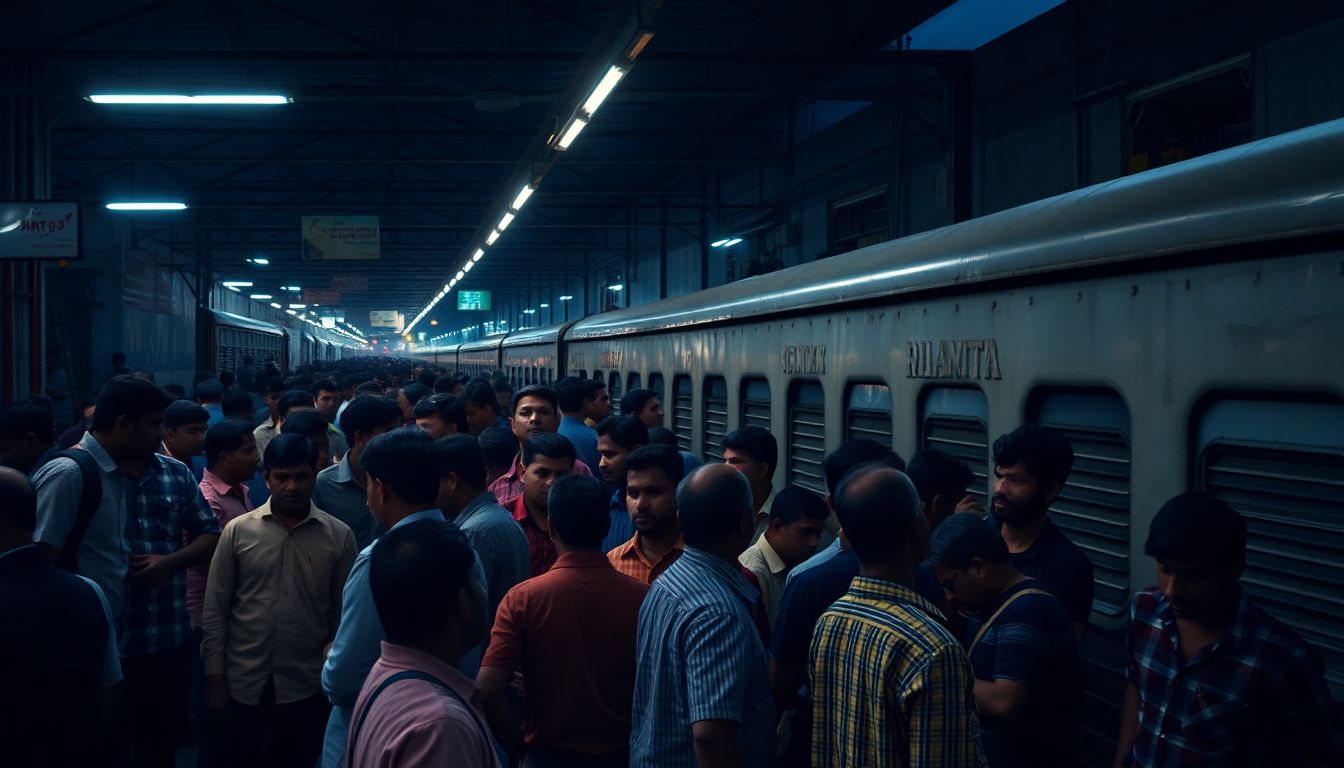 Suburban Train Delays on Kalyan-Titwala Route Spark Commuter Protests