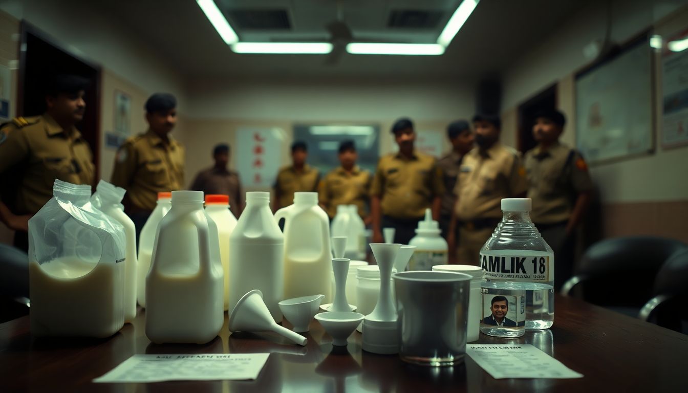 Man Arrested in Kandivali East for Adulterating Branded Milk Packets