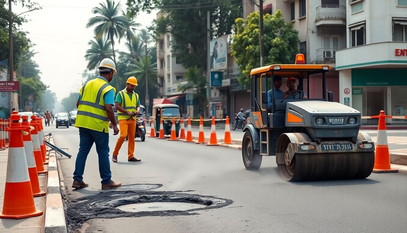 PMC Begins Urgent Road Repairs Across Panvel Ahead of Ganeshotsav