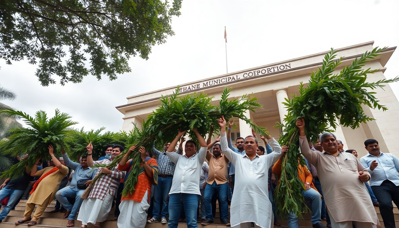 Shiv Sena UBT Issues One Week Ultimatum to TMC After 110 Trees Collapse in Thane