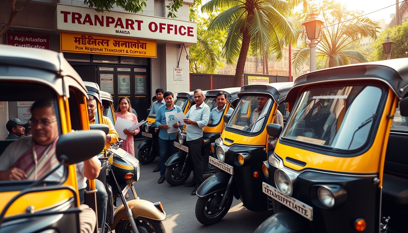 Maharashtra Prepares 1 Lakh Marathi Certificates for Auto Drivers Ahead of Aug 18 Drive