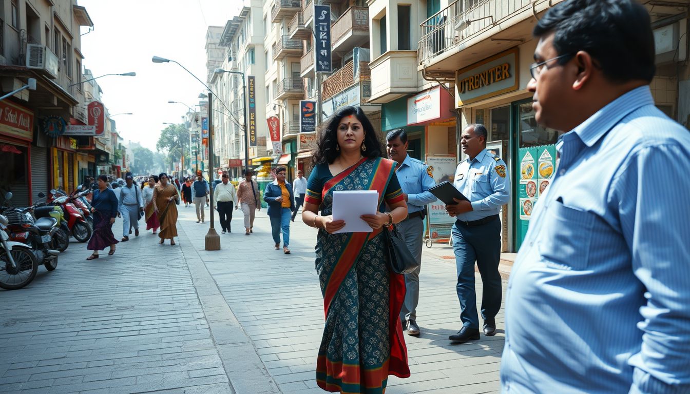 BMC Chief Ashwini Bhide Inspects Pedestrians First Drive in South Mumbai