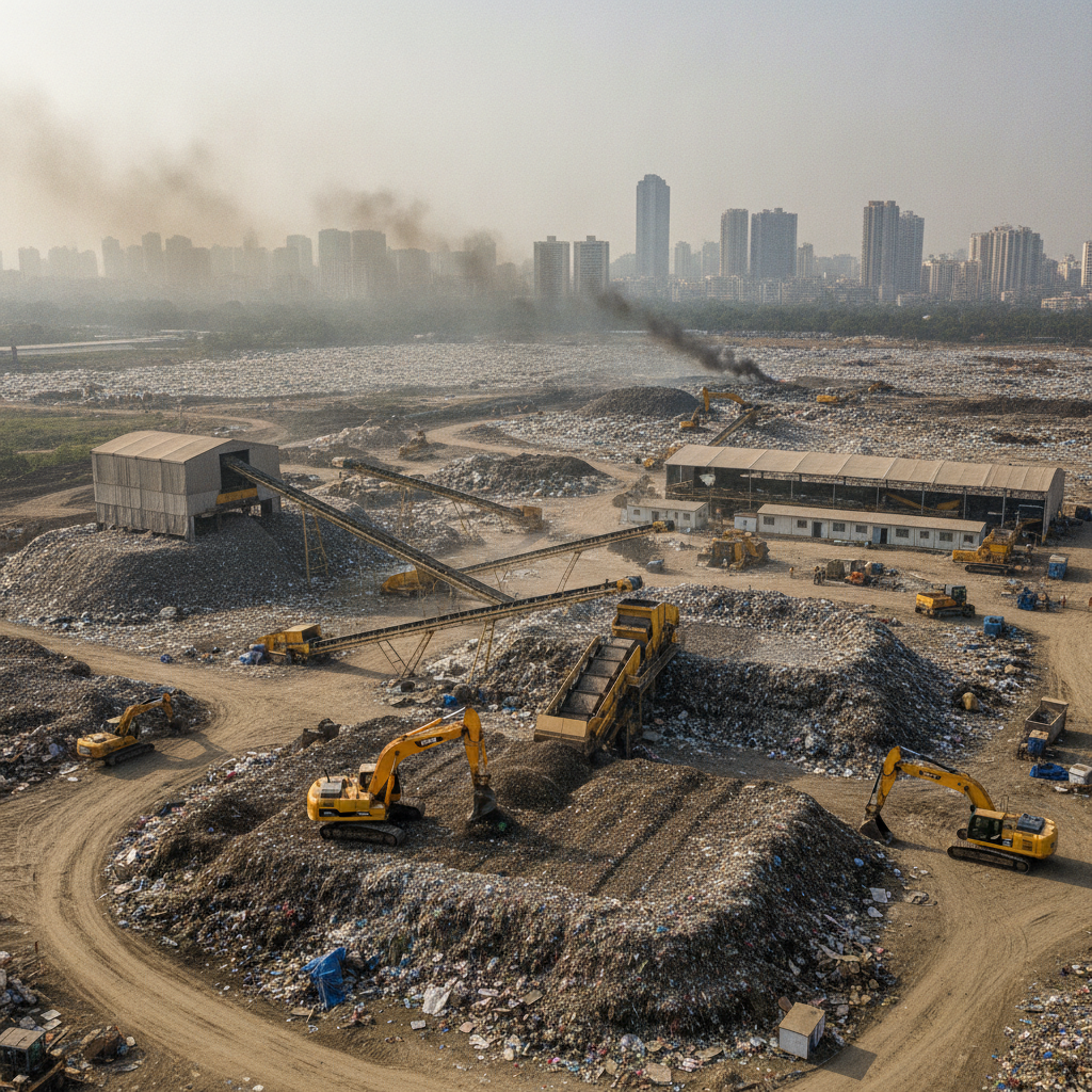 MPCB Clears Deonar Biomining Project to Treat 15,000 Tonnes of Waste Daily