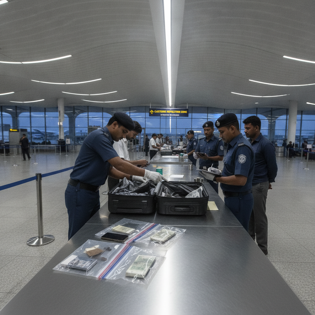 Customs Arrests Andheri Resident and Senior Citizen with 2.48 kg Weed at Mumbai Airport