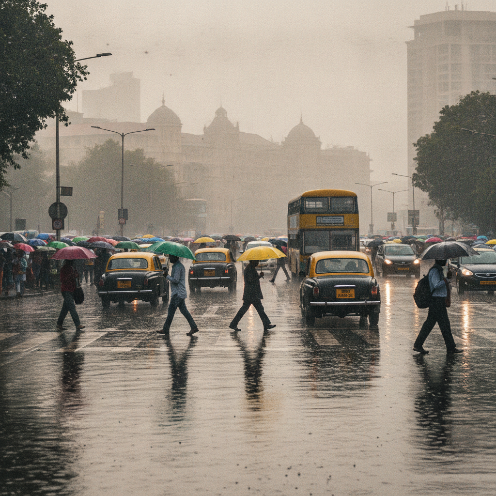 Ghatkopar and Worli Record Highest Rainfall as Light Showers Hit Mumbai