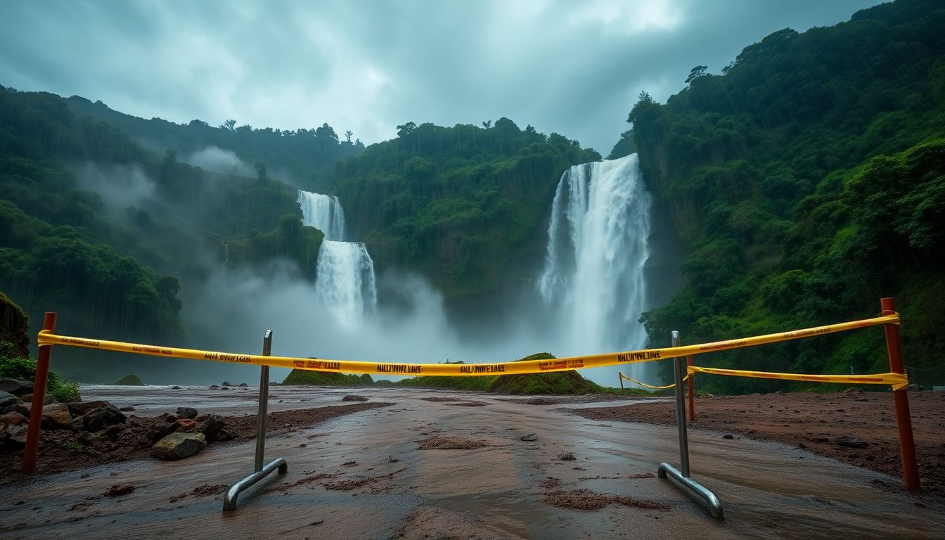 Thane District Bans Entry To Forts And Waterfalls Amid Heavy Rain Alert