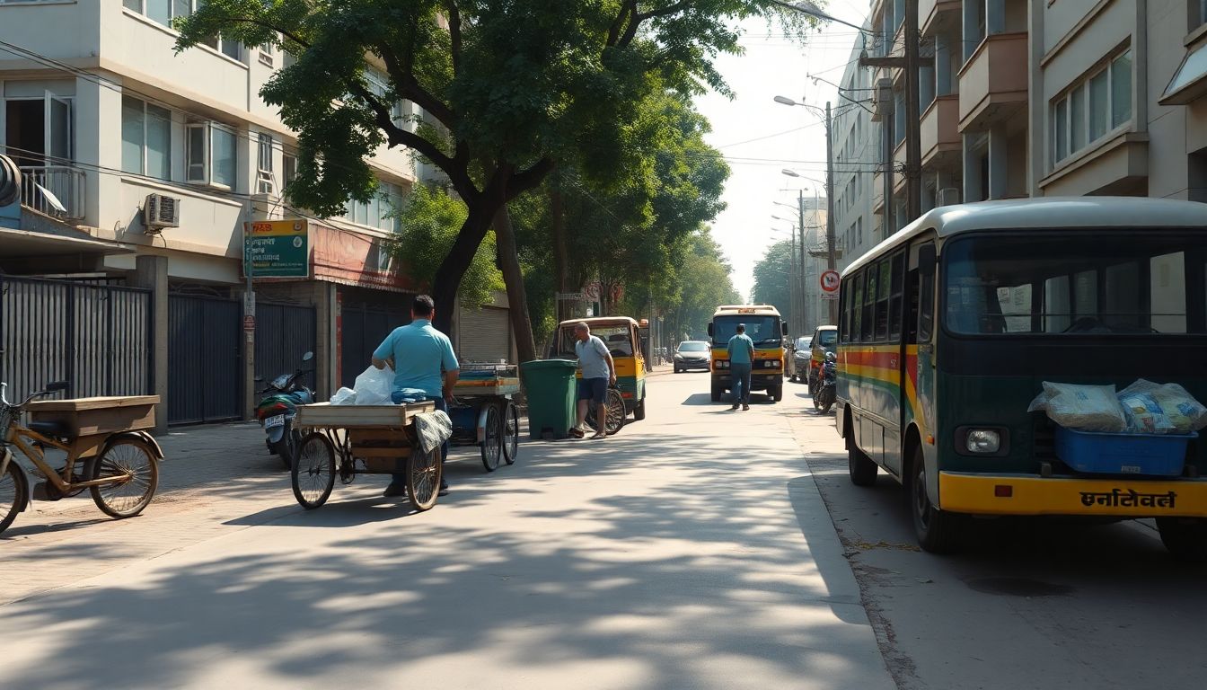 Panvel Civic Body Clears Footpaths in Taloja Anti-Encroachment Drive