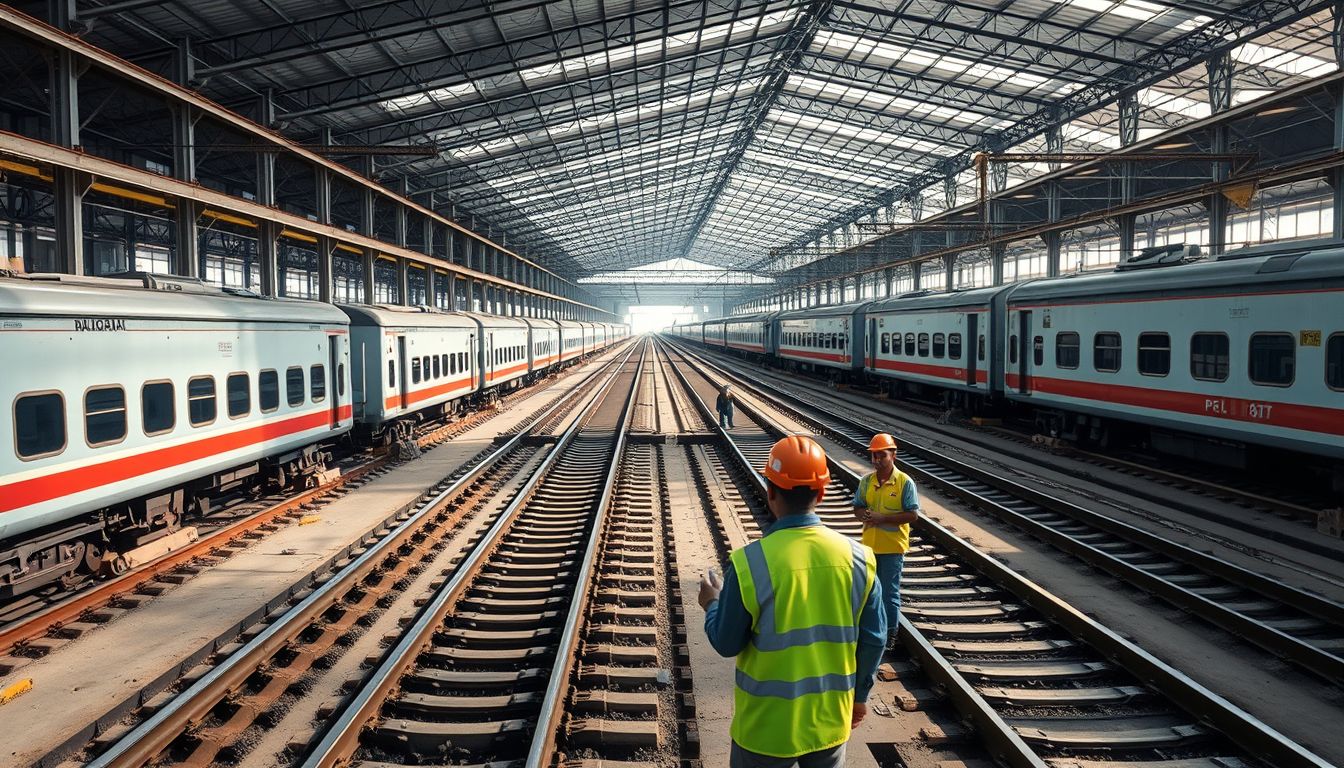 MRVC Begins Rs 199 Crore Upgrade of Six Mumbai Carsheds for 238 New AC Locals