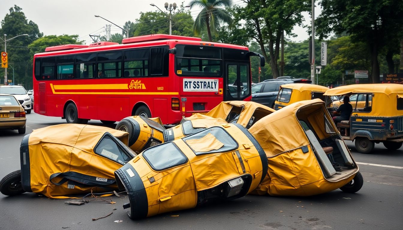 BEST Bus Crashes Into 14 Vehicles in Andheri West After Alleged Brake Failure