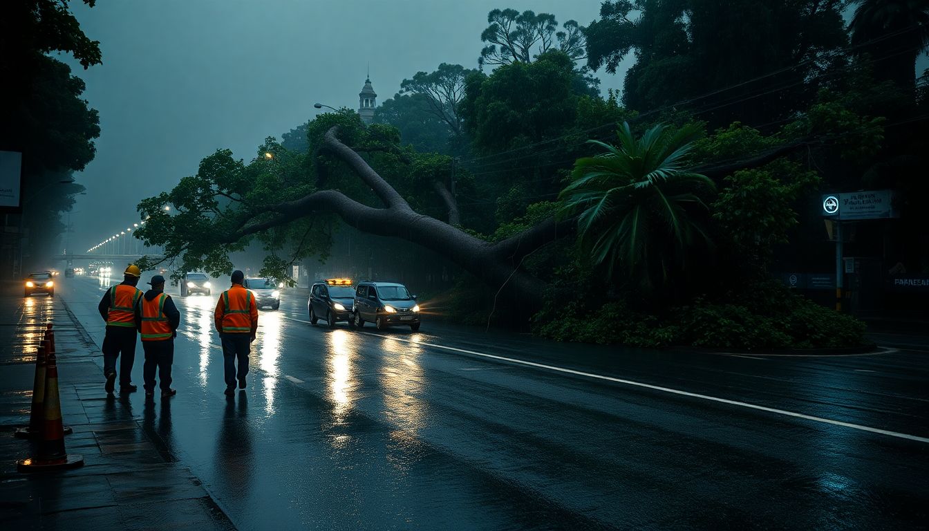 Andheri Motorist Injured, Volunteer Killed in Rain-Related Tree Collapses