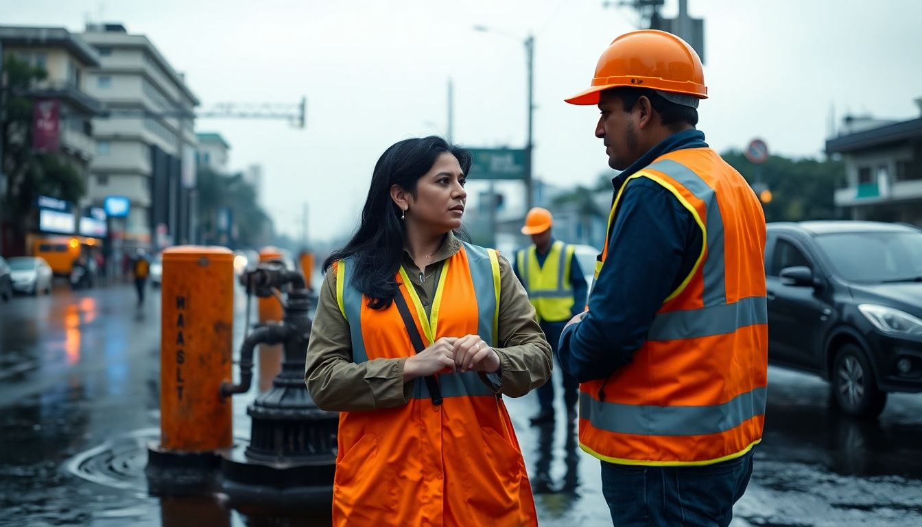 BMC Commissioner Prajakta Verma Lavangare Inspects Mumbai Rain Affected Areas