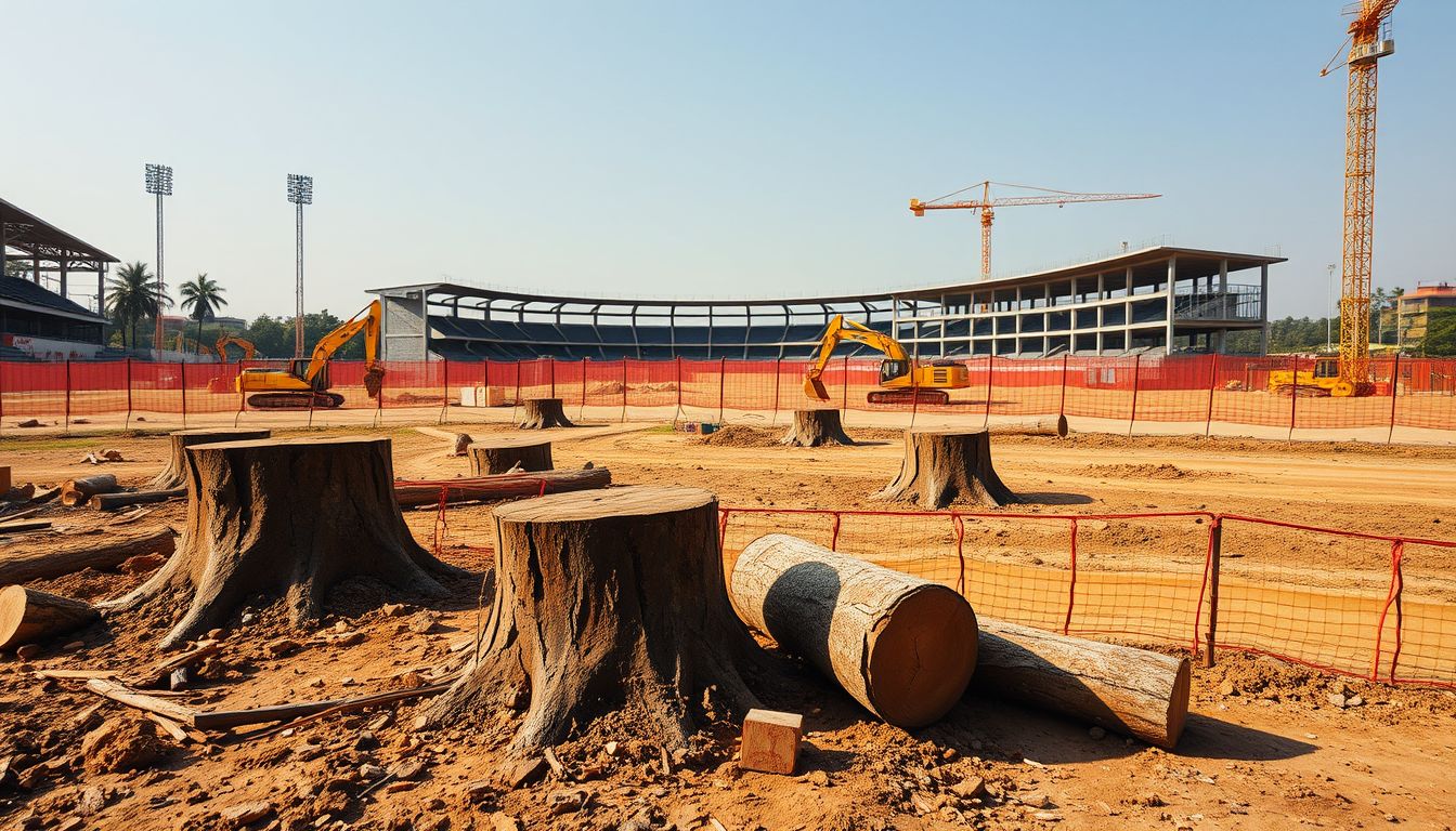 Dombivli Sports Complex Revamp Sparks Outcry Over Felling of 102 Trees