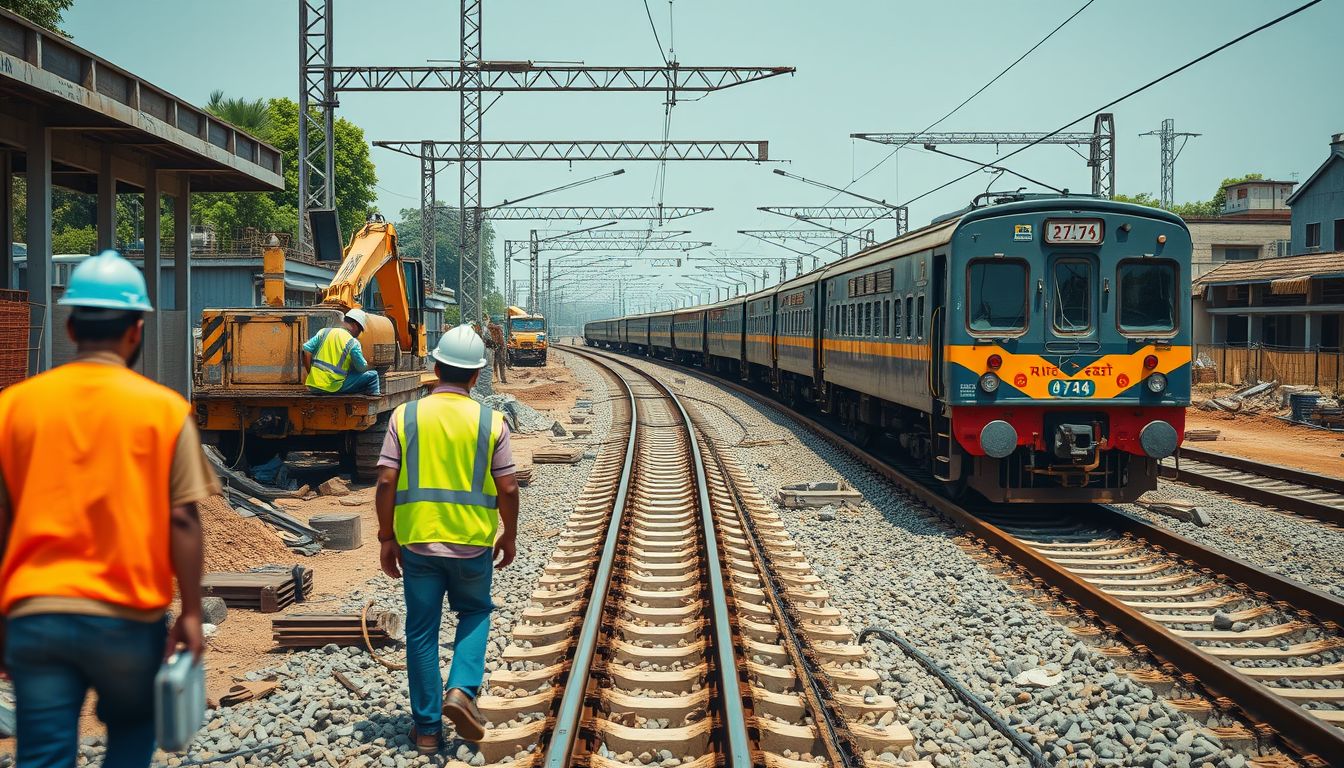 Borivali-Virar 5th and 6th Rail Line Project Crosses 30% Completion