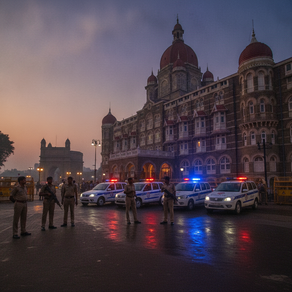 Police Search Taj Hotel in Colaba After Hoax Bomb Threat Call