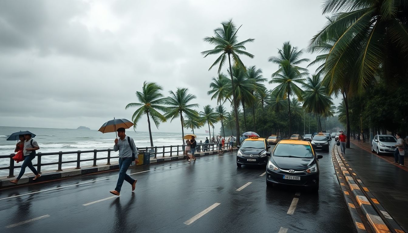 IMD Forecasts Light Rain and Gusty Winds for Mumbai With No Weather Alert