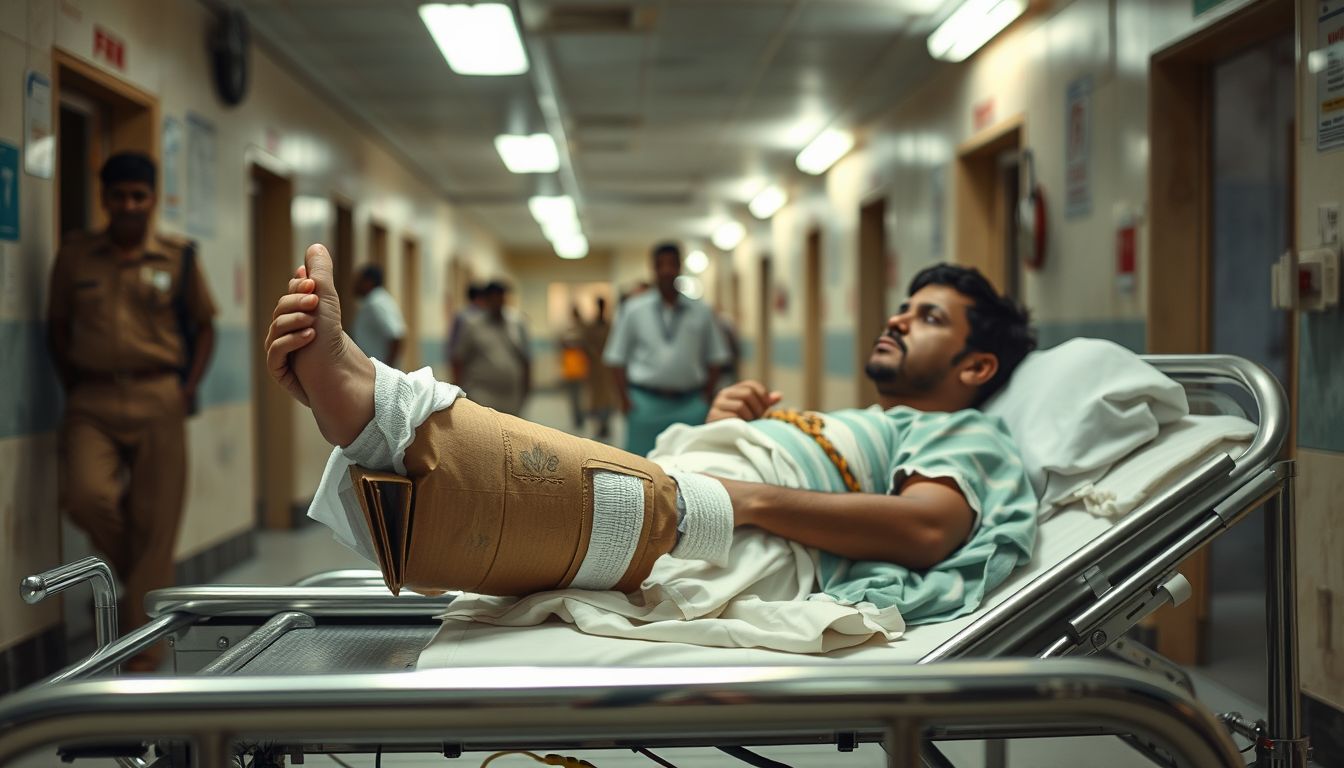 KDMC Suspends Worker After Fractured Leg Fitted With Cardboard at Kalyan Hospital