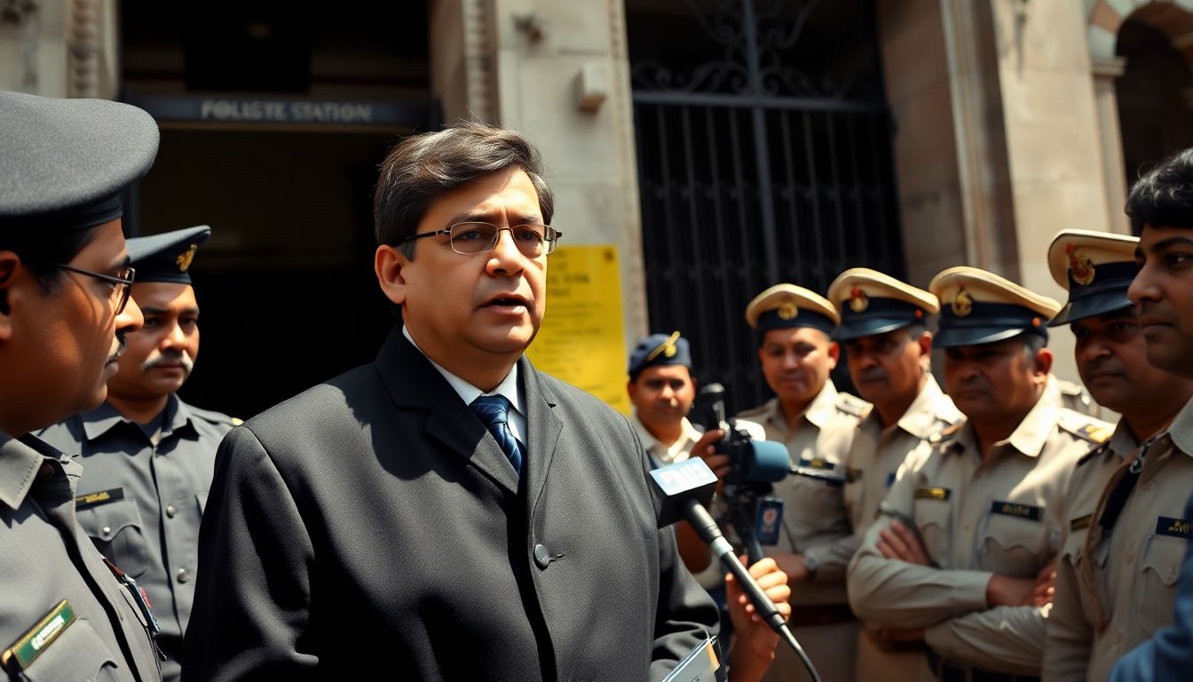Sadavarte Meets Azad Maidan Police Over Alleged Threats by Manoj Jarange