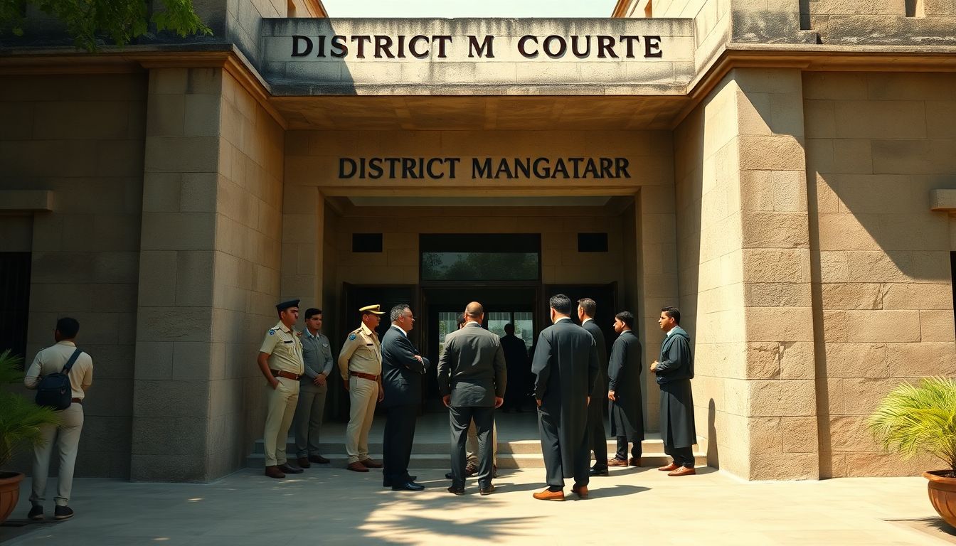 Man Attempts Self-Immolation in Ambajogai Courtroom, Overpowered by Lawyers