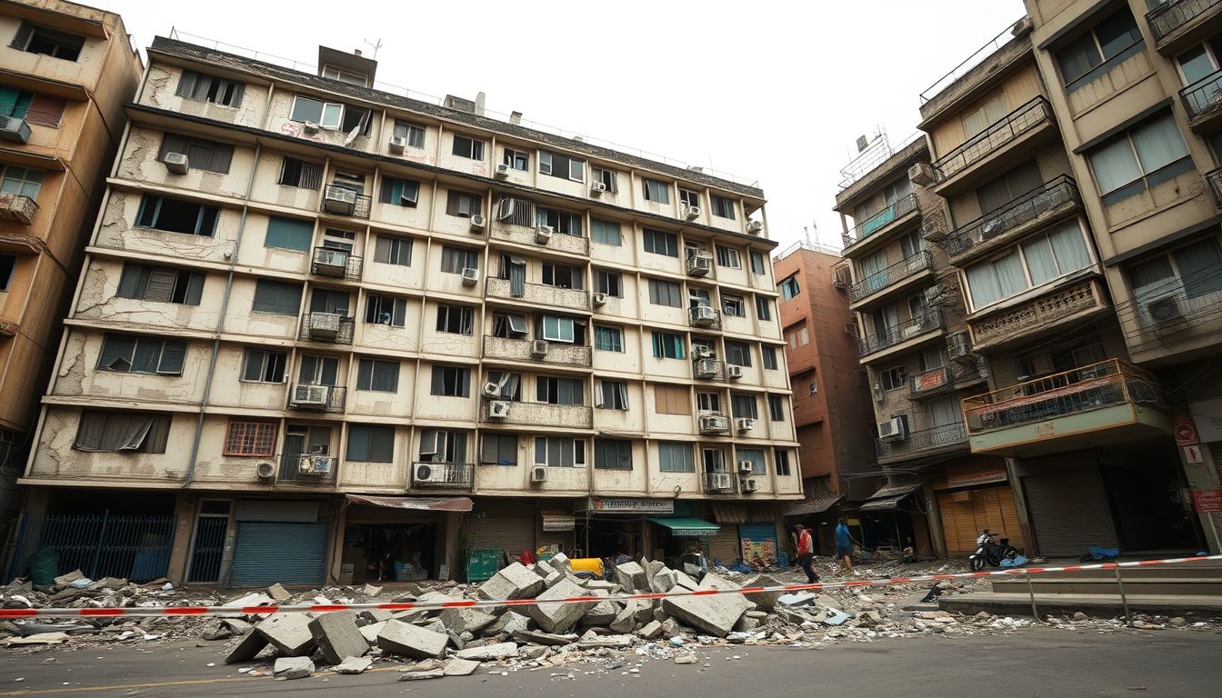 Plaster Falls From 30-Year-Old Building in Mumbra, Structure Declared Dangerous