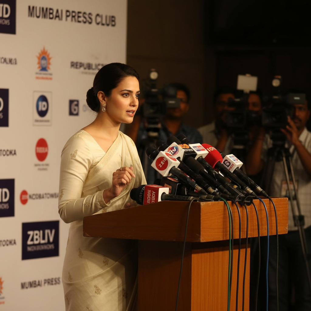 John Abraham Gifts Film Title Bharat Bhhagya Viddhaata To Kangana Ranaut