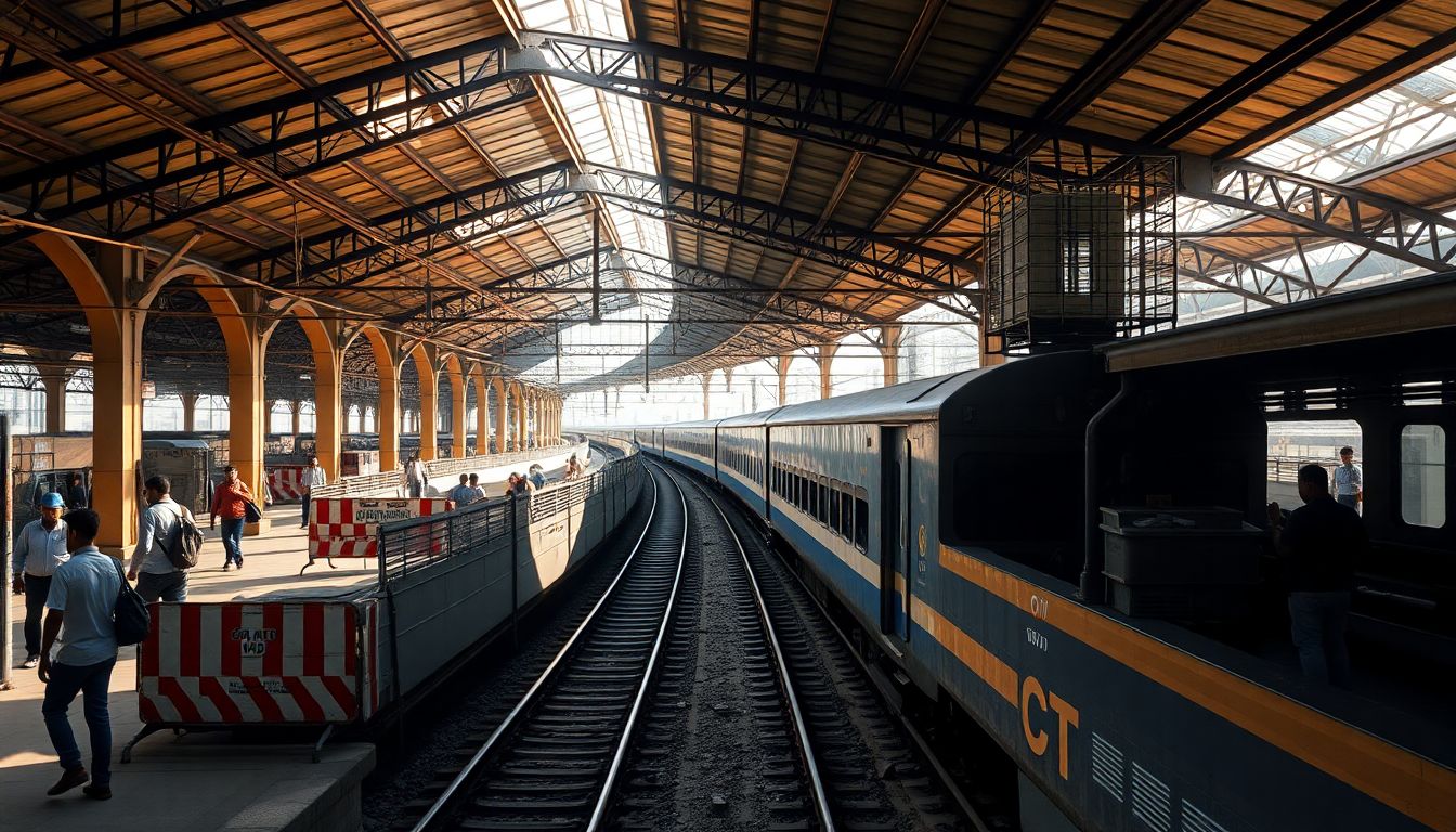 Central Railway Opposes Closing CSMT Platforms 14 and 15 for Redevelopment