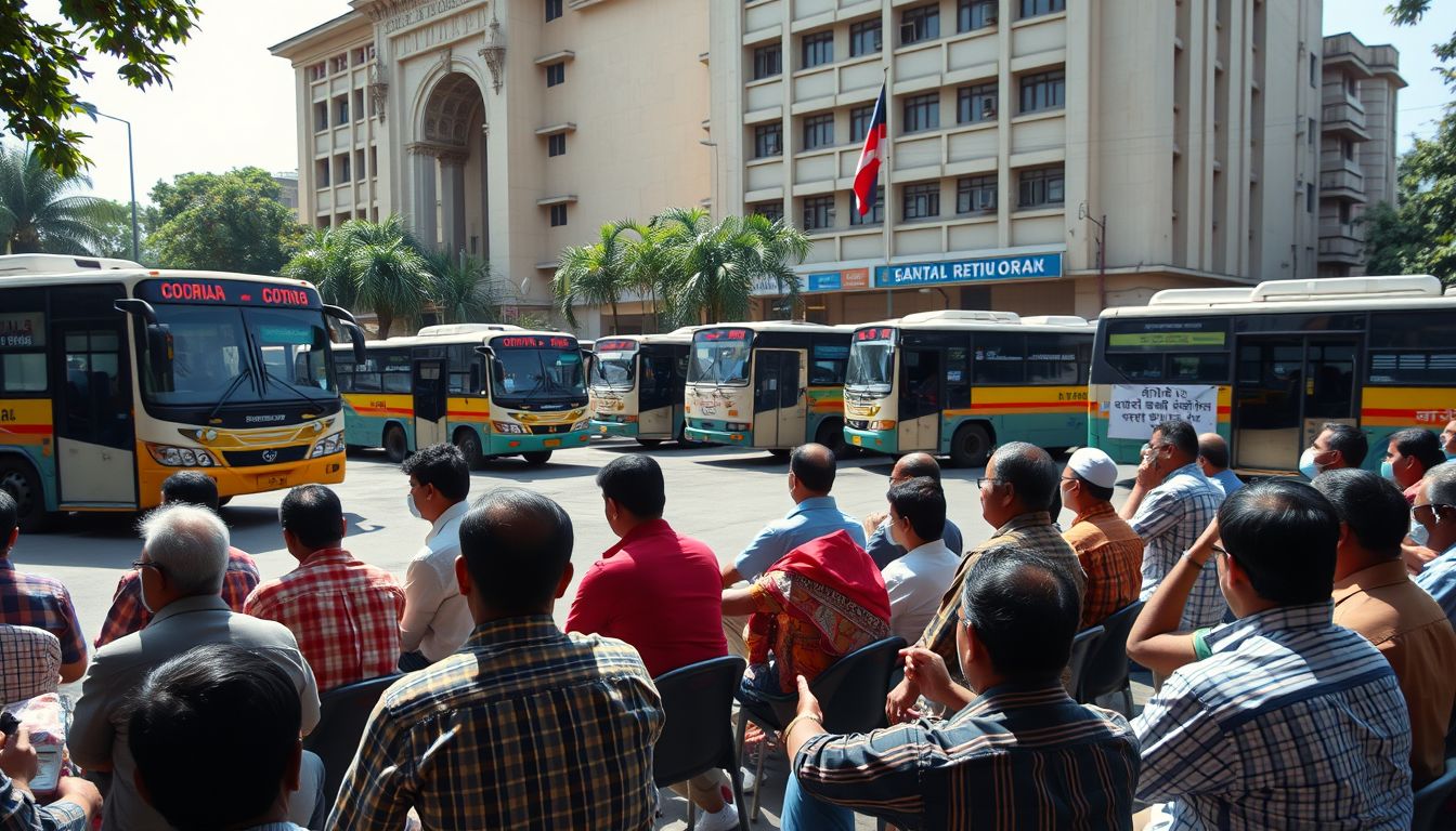 Mumbai Bus Operators to Stage Hunger Strike in Bandra Over E-Challan Rules