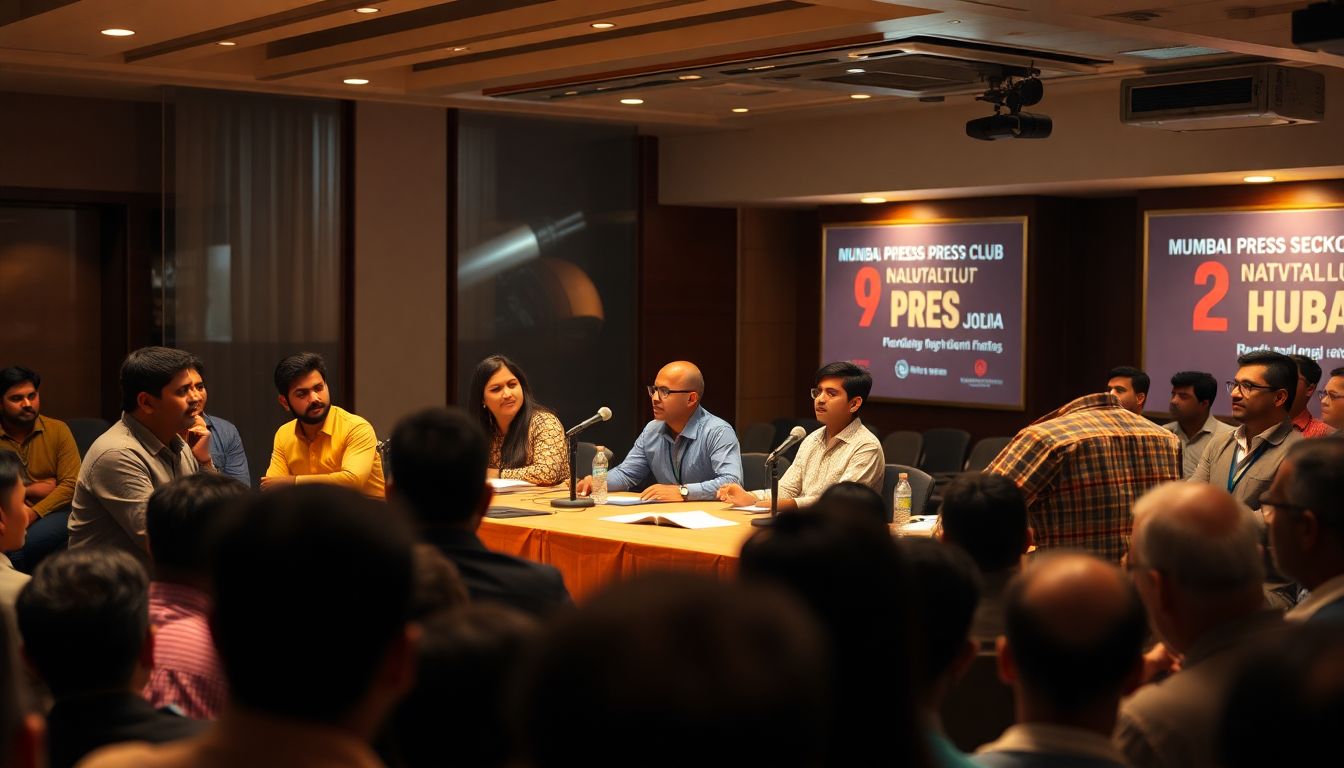 Mumbai Press Club Hosts Panel Discussion on Gen Z Protests and Indian Democracy