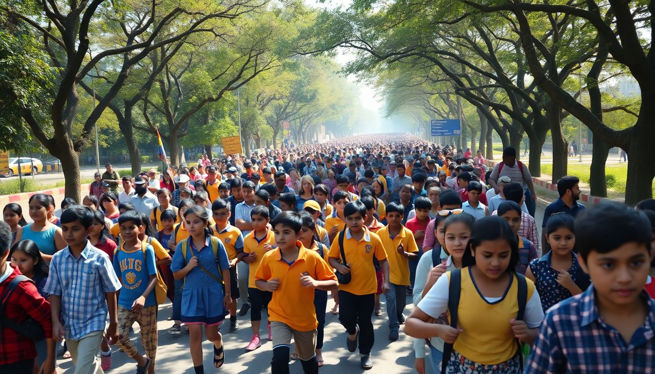 Thousands Join Maha Walkathon in Palghar for Water and Soil Conservation