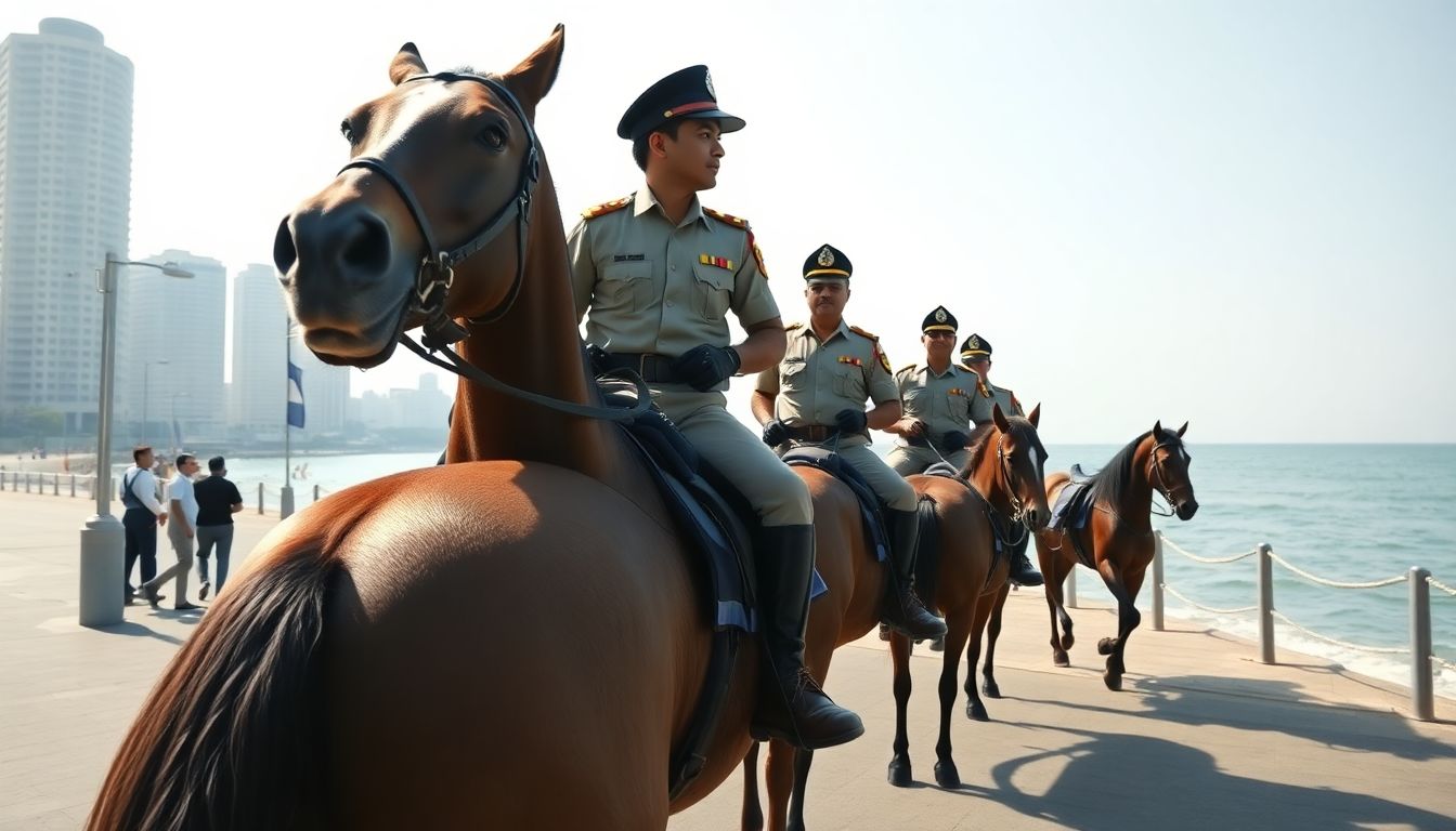 Maharashtra Sanctions Rs 1.27 Crore for Mumbai Police Mounted Unit